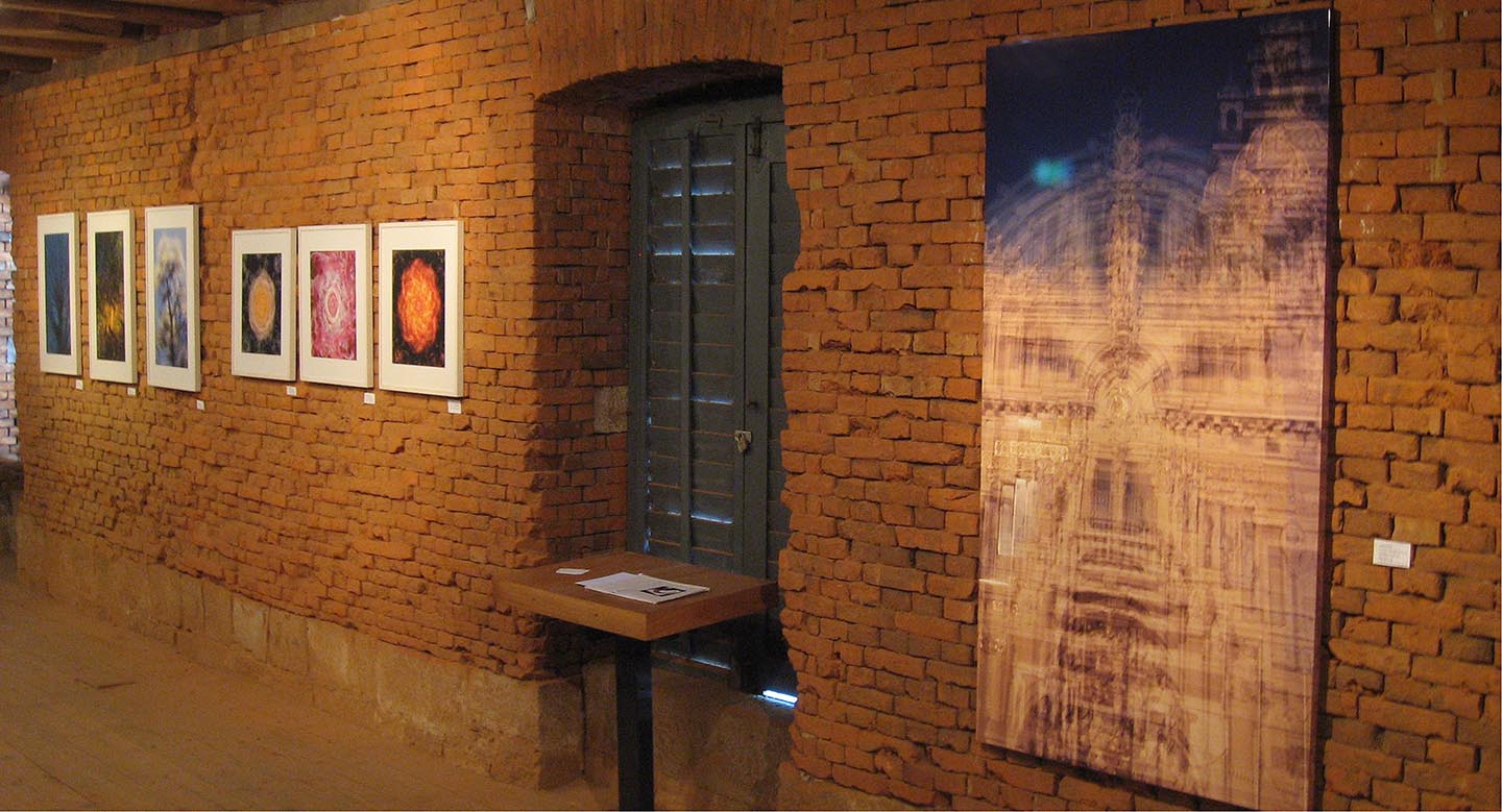 Kunstdruck und aufziehen auf Rahmen